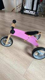 Roze driewieler en loopfiets in 1, Ophalen of Verzenden, Zo goed als nieuw, Loopfiets