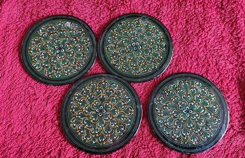 Onderzetters, 5 stuks. Lacquerware, Huis en Inrichting, Woonaccessoires | Onderzetters, Zo goed als nieuw, Glas of Kopje, Ophalen of Verzenden