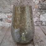 Lara Vase stones luster Small 14x20, Minder dan 50 cm, Nieuw, Glas, Ophalen