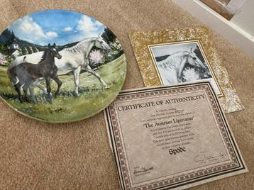 Spode 'The Austrian Lipizzaner' Bord beschikbaar voor biedingen
