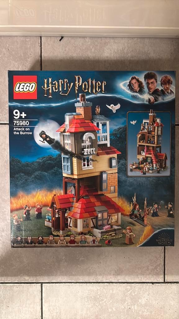 LEGO 75980 Harry Potter – Attack on the Burrow, Kinderen en Baby's, Speelgoed | Duplo en Lego, Nieuw, Lego, Complete set, Ophalen of Verzenden