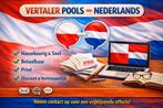 Vertaler Pools-Nederlands, Diensten en Vakmensen, Vertalers, Tolken en Tekstschrijvers, Vertaler
