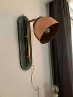 Schemerlamp met koperen lampenkap., Ophalen, Nieuw, Metaal