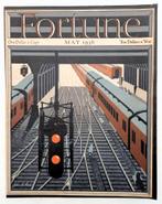 Art Deco cover Fortune May 1936 Antonio Petruccelli treinen, Ophalen of Verzenden