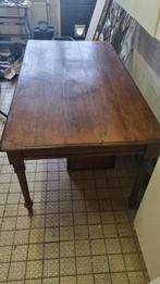 Mooie antieke kastanje houten eettafel / schrijftafel, Antiek en Kunst, Antiek | Meubels | Tafels, Ophalen