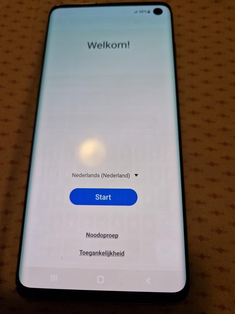 Samsung Galaxy S10 - Groen - Nette Staat, Ophalen, Overige kleuren, Touchscreen, Zo goed als nieuw