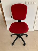 Rode bureaustoel - goede Feng Shui ️, Gaming bureaustoel, Ophalen of Verzenden, Zo goed als nieuw, Bureaustoel