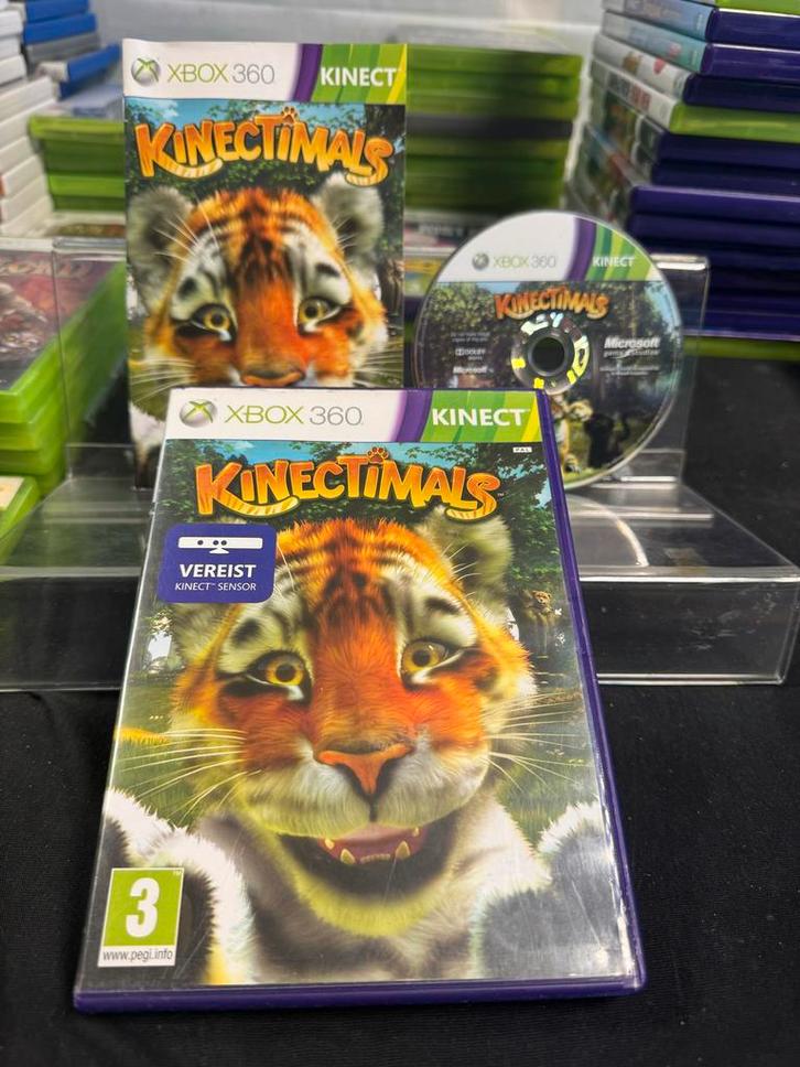 Kinectimals - Xbox 360 - Avontuurlijk!, Spelcomputers en Games, Games | Xbox 360, Zo goed als nieuw, Avontuur en Actie, 1 speler
