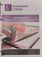 Spiritualiteit - Evangelisch College, Achtergrond en Informatie, Spiritualiteit algemeen, Ophalen of Verzenden, Zo goed als nieuw