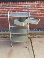 Vintage design trolley van Heliolithe (uit Frankrijk)., Gebruikt, 50 tot 100 cm, ., Vintage design, stoer wonen en/of werken.