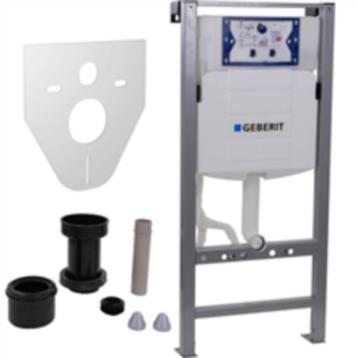 Rapotec/Geberit UP320 €205,-/Geberit closet met bril €135,-  beschikbaar voor biedingen