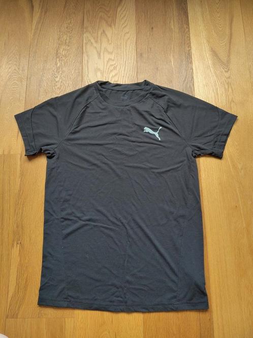 6x Puma t shirt korte mouw zwart maat M Evostripe, Kleding | Heren, T-shirts, Zo goed als nieuw, Maat 48/50 (M), Zwart, Ophalen of Verzenden