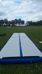 Deze airtrack is 2x buiten gebruikt, dus nog super goed., Sport en Fitness, Ophalen, Zo goed als nieuw, Wit, Materiaal