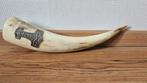 Decoratieve Viking Hoorn met Thor Hamer, Ophalen of Verzenden