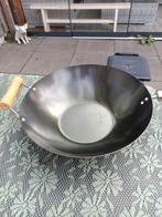 Wokpan - weinig gebruikt, Huis en Inrichting, Keuken | Potten en Pannen, Ophalen, Gebruikt, Overige materialen, Wok