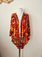 Vintage oversized boho kimono blouse allsize, Vintage, Ophalen of Verzenden, Zo goed als nieuw, Maat 46/48 (XL) of groter