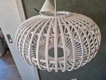 Karwei lamp - bamboe Indy - wit beschikbaar voor biedingen