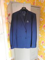Prachtige middenblauw pak, ruitjesdesign. Mt. 51/102 (M), Ophalen of Verzenden, Zo goed als nieuw, Carter & Davis, Maat 48/50 (M)