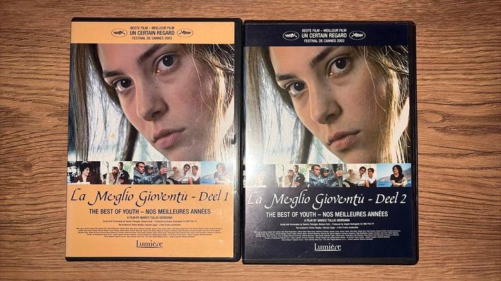 La Meglio Gioventu / The Best of Youth deel 1 en 2., Cd's en Dvd's, Dvd's | Tv en Series, Zo goed als nieuw, Actie en Avontuur