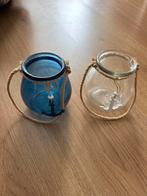 Kaarshouders met Anker, Overige materialen, Gebruikt, Blauw, Ophalen of Verzenden