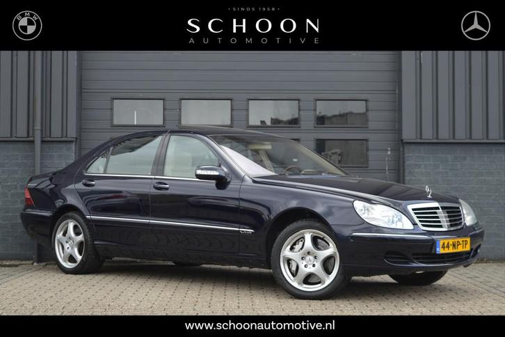 Mercedes-Benz S-Klasse 600 Lang | ORG NL | (bj 2004), Auto's, Mercedes-Benz, Bedrijf, Te koop, S-Klasse, ABS, Airbags, Airconditioning