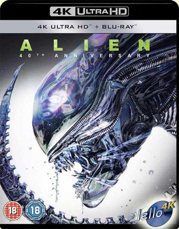 Blu-ray 4K: Alien, 40th AE (1979 Sigourney Weaver) UK NLO beschikbaar voor biedingen