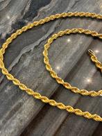 14k gouden massieve robe chain 70 cm 5 mm, Sieraden, Tassen en Uiterlijk, Kettingen, Nieuw, Ophalen of Verzenden