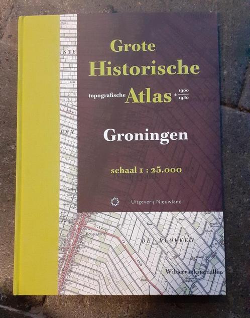Historische Atlas Groningen, Boeken, Atlassen en Landkaarten, Zo goed als nieuw, Overige atlassen, Nederland, 1800 tot 2000, Ophalen of Verzenden