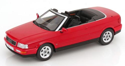 Jsn MCG 1:18 Audi 80 Cabriolet 1991-2000 rood, Hobby en Vrije tijd, Modelauto's | 1:18, Nieuw, Auto, Overige merken, Ophalen of Verzenden