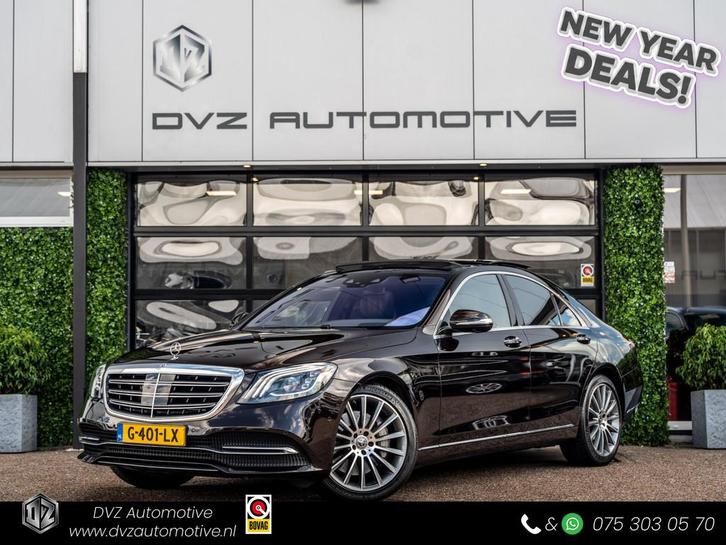 Mercedes-Benz S-Klasse 560 4Matic Premium Plus Dealer Ond. |, Auto's, Mercedes-Benz, Bedrijf, Te koop, S-Klasse, 4x4, ABS, Achteruitrijcamera