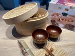 Bamboo 2 laags stoommandje met accessoires (NIEUW), Ophalen of Verzenden, Nieuw