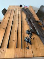 Shimano TX-1A + TX-2A karperset – 10ft, Ophalen, Zo goed als nieuw, Complete set