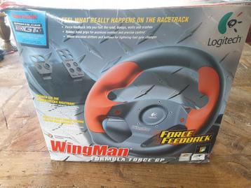 Logitech Wingman Formula Force GP stuur en drivers Windows10 beschikbaar voor biedingen