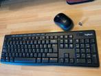 Toetsenbord Logitech + Muis Draadloze set, Ophalen, Gebruikt, Toetsenbord en muis-set, Draadloos