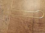 goud kleurige ketting, Ophalen of Verzenden, Zo goed als nieuw, Goud, Overige materialen