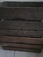 Oude houten krat veiling brocante decoratie, Ophalen