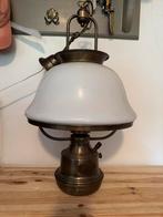 Omgebouwde olielamp koper, Antiek en Kunst, Ophalen