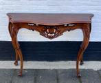 Prachtige sidetable 110 cm breed, 84 cm hoog, Huis en Inrichting, De doofpot, 100 tot 150 cm, Ophalen of Verzenden, Overige vormen
