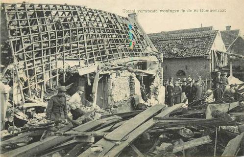 (380-229-009) Zierikzee St Domusstraat 1917, Verzamelen, Ansichtkaarten | Nederland, Zeeland, Verzenden