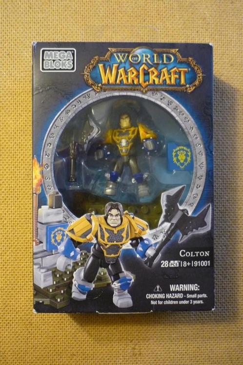 Mega Blocks World WarCraft '' COLTON '' 91001, Kinderen en Baby's, Speelgoed | Bouwstenen, Nieuw, Megabloks, Ophalen of Verzenden