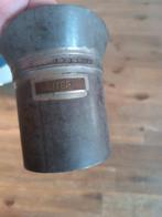 Maatbeker halve liter, Antiek en Kunst, Antiek | Tin, Ophalen of Verzenden