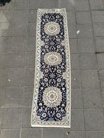Perzisch tapijt Nain (zijd/silk) 280*77 cm, 200 cm of meer, Zo goed als nieuw, Wit, Rechthoekig