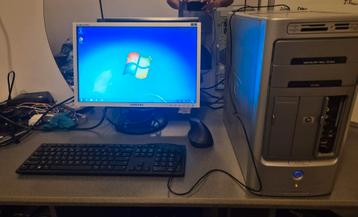 HP Pavilion W5000 - Windows 7 - Desktop PC Werkt 100% beschikbaar voor biedingen