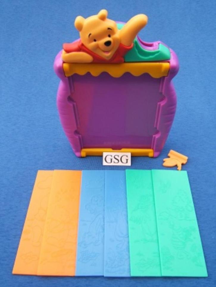 Winnie de Pooh toversjablonen nr. 6076-02, Kinderen en Baby's, Speelgoed | Overig, Zo goed als nieuw, Jongen of Meisje, Ophalen