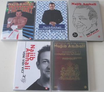 Dvd *** NAJIB AMHALI *** 5 stuks beschikbaar voor biedingen