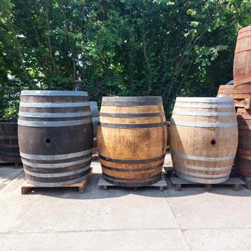 Wijnvat 500 liter, houten regenton, 5 uitstralingen! beschikbaar voor biedingen