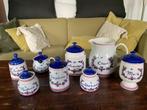 Zenith servies voorraad potjes, liter kan, borden, Antiek en Kunst, Ophalen of Verzenden