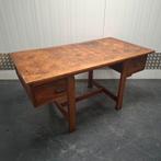 Antiek (?) Vintage héél oud houten bureau bureautje, Huis en Inrichting, Bureaus, Ophalen, Gebruikt, Bureau