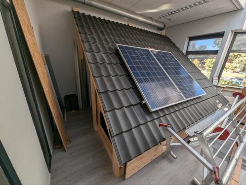Dakconstructie met sneldekkers – ideaal voor op-dak-training, Doe-het-zelf en Verbouw, Platen en Panelen, Gebruikt, Overige materialen