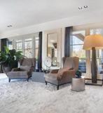 Twee Eric Kuster Fauteuils, Stof, Gebruikt, Ophalen of Verzenden, Hotel chique eric kuster wolterinck piet boon